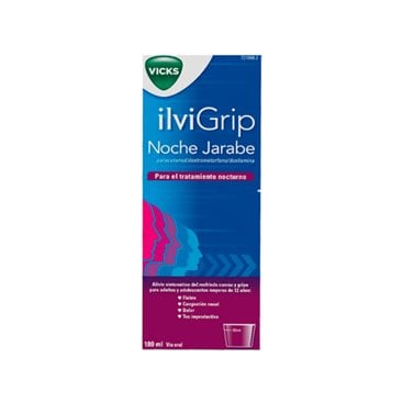 Ilvigrip Noche Jarabe 1 Frasco 180 Ml