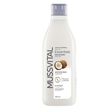 Mussvital Essentials Botanics Coconut Bath Gel 750 Ml