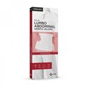 Faixa Lomboabdominal Farmalastic Aberta Velcro Tamanho Grande Cor Bege