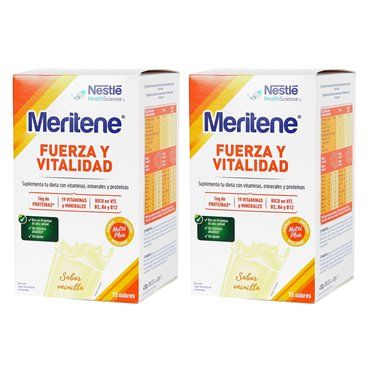 Meritene Fuerza Y Vitalidad Vainilla 30 Sobres