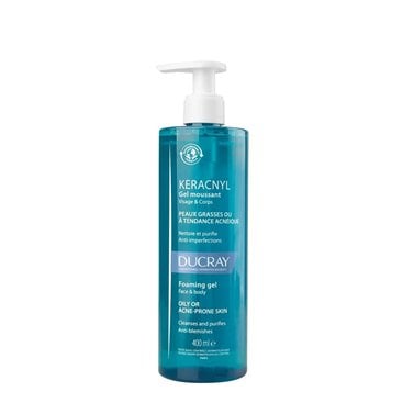 Ducray Keracnyl Gel Limpiador 400 Ml