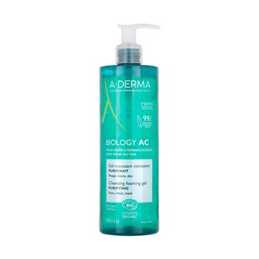 A-Derma Biology Ac Gel de Limpeza Purificante 400 Ml