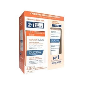 Ducray Anacaps Reactiv 90 Capsules + Anaphase+ Shampoo 100ml