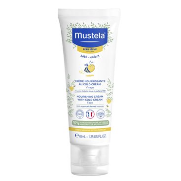 Mustela Creme Facial Nutritivo com Cold Cream 40 ml