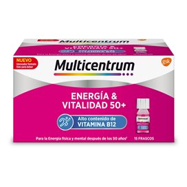 Multicentrum Energy & Vitality 50+, 15 vials