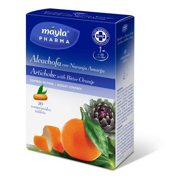 Mayla Alcachofra + com Laranja Amarga 30 Comprimidos