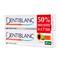 Dentiblanc Pasta de dentes branqueadora intensiva 2x100 Ml Duplo