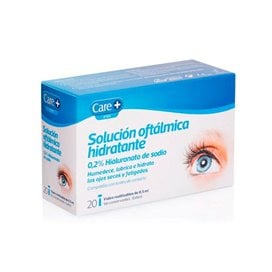 Care+ Solucion Oftalmica Hidratante 0.2% 20 Viales