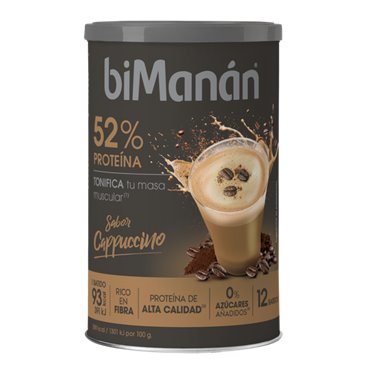 Bimanan Batido de Proteína Sabor Cappuccino 12 Sachês