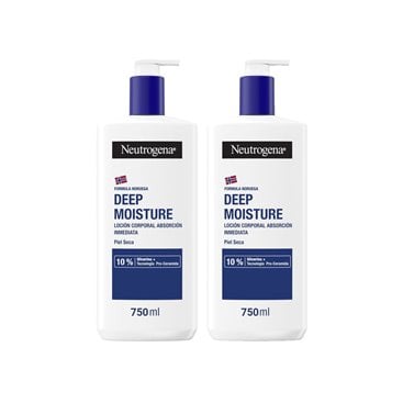 Neutrogena Hidratacion Profunda Locion Corporal Piel Seca 2x750Ml