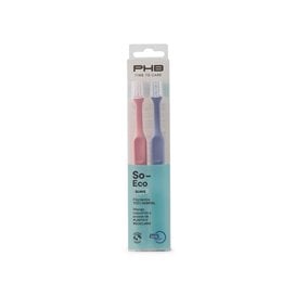 PHB Adult Toothbrush Time To Care So Eco Duplo