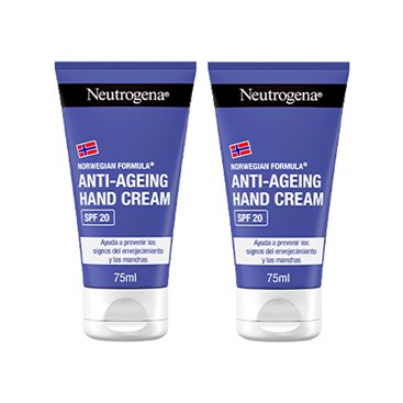 Neutrogena Creme Mãos Antienvelhecimento SPF20 2x75Ml