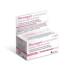 Muvagyn 10^8 Ufc/ 10^8 Ufc 8 Vaginal Capsules