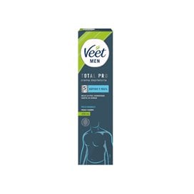 Veet Men Total Pro Creme Depilatório para Pele Sensível 200Ml