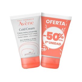 Avène Creme para Mãos Cold Cream 2x50Ml