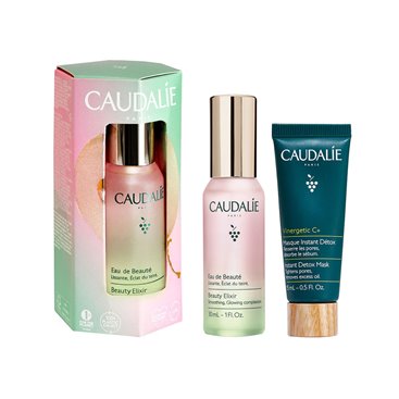 Caudalie Beauty Elixir 30ml + Vinergetic Detox Mask 15ml