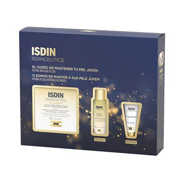 Isdinceutics Age Reverse Creme Dia 50Ml + Óleo Limpeza 27Ml + K-Ox Olhos 3Ml