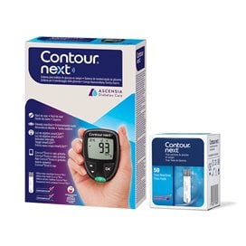 Ascensia Glucometro Contour Next + 50 Tiras Contour Next