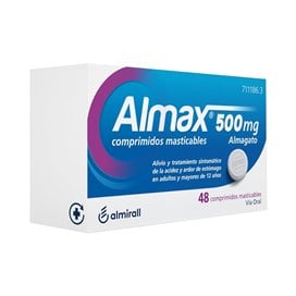 Almax 500 Mg 48 Comprimidos Masticables