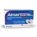 Almax Forte 750 Mg 48 Cola Flavour Chewable Tablets