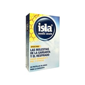 Isla Medic Acute 20 Pastillas Blandas Sabor Miel Y Citricos