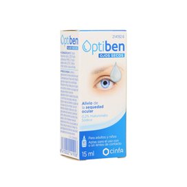 Optiben Dry Eyes Eye Drops 15ml