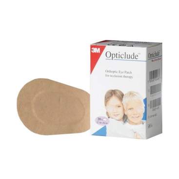 Opticlude Plus Parches Oculares 1537 T- Peq 6,3 Cm X 4,8 Cm 20 U BR