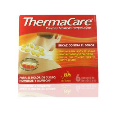 Thermacare Cuello Hombros y Muñecas Parches Termicos 6 Parches