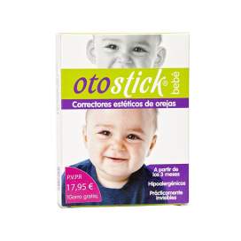 Otostick Corrector Estetico de Orejas Bebe + Gorro 8 Unidades