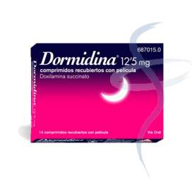 Buy Dormidina 12.5 Mg 14 Tablets (doxylamine)