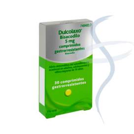 Dulcolaxo Bisacodilo 5 Mg 30 Comprimidos Gastrorresistentes