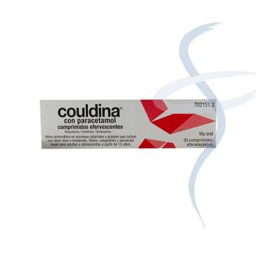 Couldina Con Paracetamol 20 Comprimidos Efervescentes