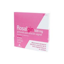 Rosalgin 500 Mg Granulado Solucion Vaginal 10 Sobres