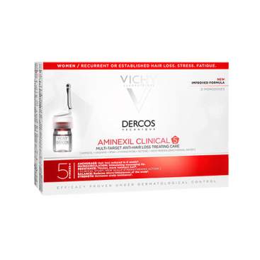 Dercos Aminexil Clinical 5 Mujer 6Ml 42 Monodosis