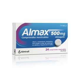 Almax 500 Mg 24 Comprimidos Masticables