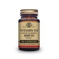 Solgar Vitamin D3 4000 UI (100Mcg) 60 Vegetable Capsules