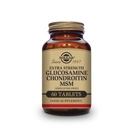 Solgar Glucosamina Condroitina MSM Extra 60 comprimidos