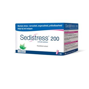 Sedistress 200 Mg 98 Comprimidos Recubiertos