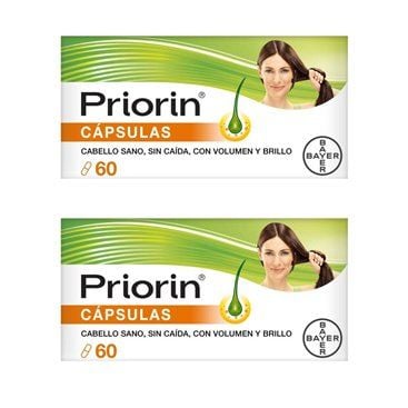 Priorin Duplo 2x60 Capsulas Anticaída