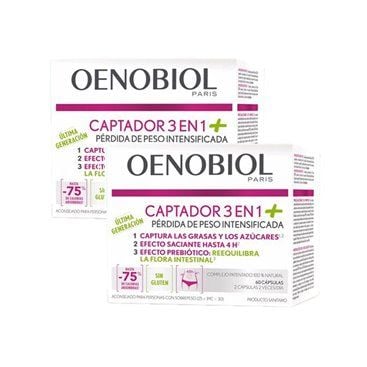 Oenobiol Captador 3 En 1 (+) 2x60 Capsulas Duplo