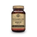 Solgar Vitamina D3 Colecalciferol 4000Ui 100Mcg 120 Capsulas Vegetales