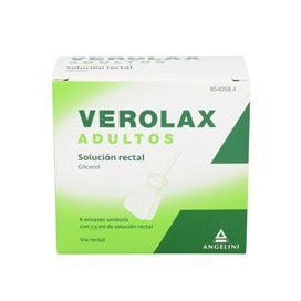 Verolax Adultos 5.4 Ml Solucion Rectal 6 Enemas 7.5 Ml