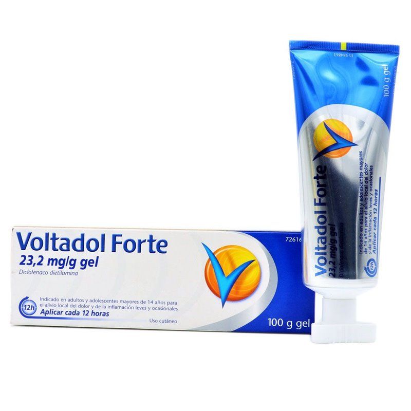 Buy Voltadol Forte 23.2 Mg/G Gel Topico 100 G Deals on Glaxosmithkline ...
