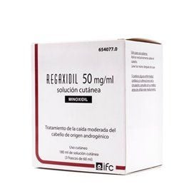 Regaxidil 50 Mg/Ml Solucion Cutanea 3 Frascos 60 Ml