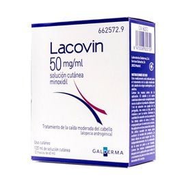 Lacovin 50 Mg/Ml Solucion Cutanea 2 Frascos 60 Ml