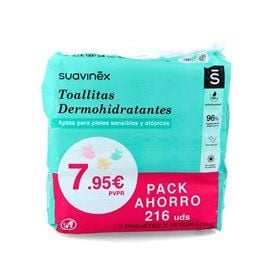 Suavinex Toallitas Dermohidratantes 3X72 Toallitas